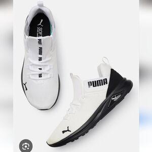 Puma Enzo 2 Black and White Sneakers